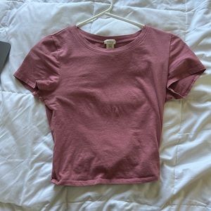 Dusted pink tee